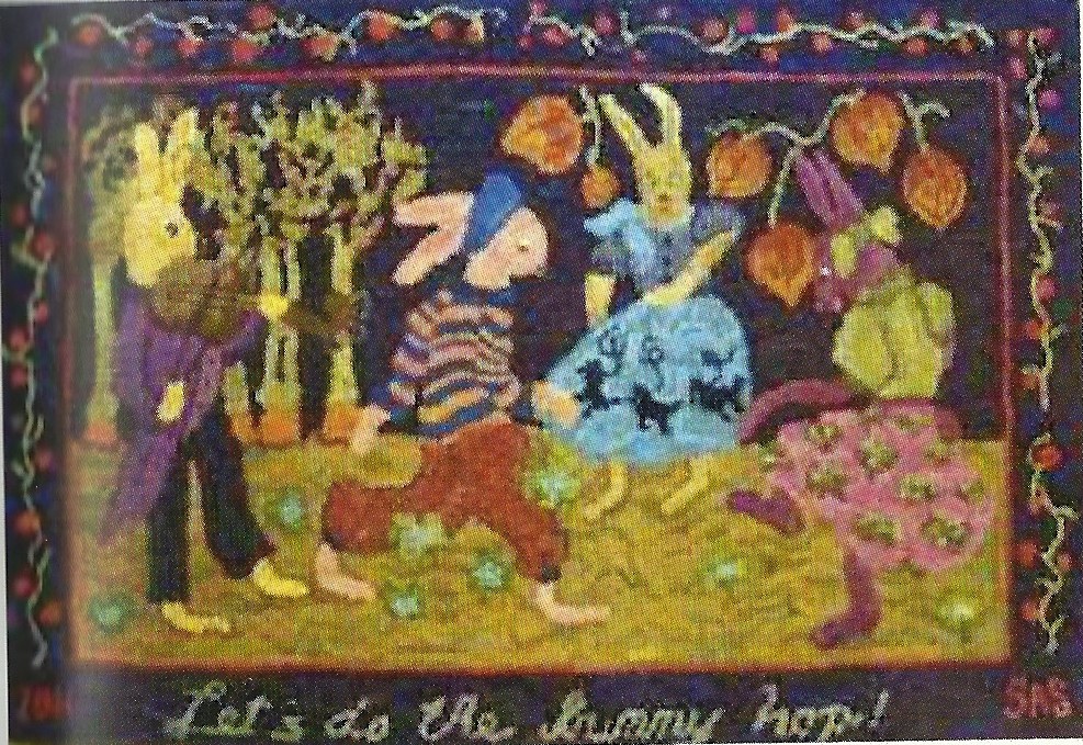 Bunny Hop, 30" x 42", A Sharon Smith Pattern