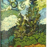 Cypress Trees,  16" x 20", A Sharon Smith Pattern