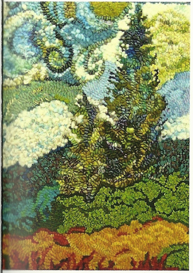 Cypress Trees, 16" x 20", A Sharon Smith Pattern