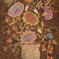 Mottled Vase, 24" x 30", A Sharon Smith Pattern