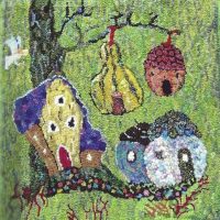 Fairy Houses, 25" x 24", A Sharon Smith Pattern