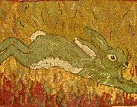 Green Bunny, 18" x 24", A Sharon Smith Pattern