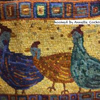 Guinea Fowl, 19" x 24", A Sharon Smith Pattern