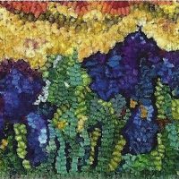 Irises,   8" x 22", A Sharon Smith Pattern