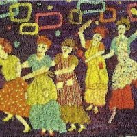 Kitchen Conga, 24" x 35", A Sharon Smith Pattern