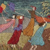 Kiters, 24" x 35", A Sharon Smith Pattern