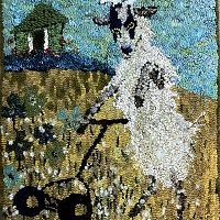 Lawnmower, 18" x 23", A Sharon Smith Pattern
