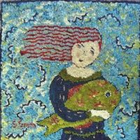 Pisces, 22" x 24", A Sharon Smith Pattern