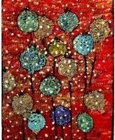 Pods In Snow, 16" x 19", A Sharon Smith Pattern