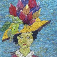 Radishes Garden Hat, 24" x 35", A Sharon Smith Pattern