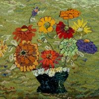 Zinnias 24" x 30", A Sharon Smith Pattern