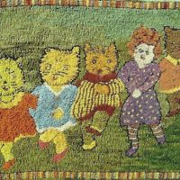 Can Can, 24" x 37", A Sharon Smith Pattern