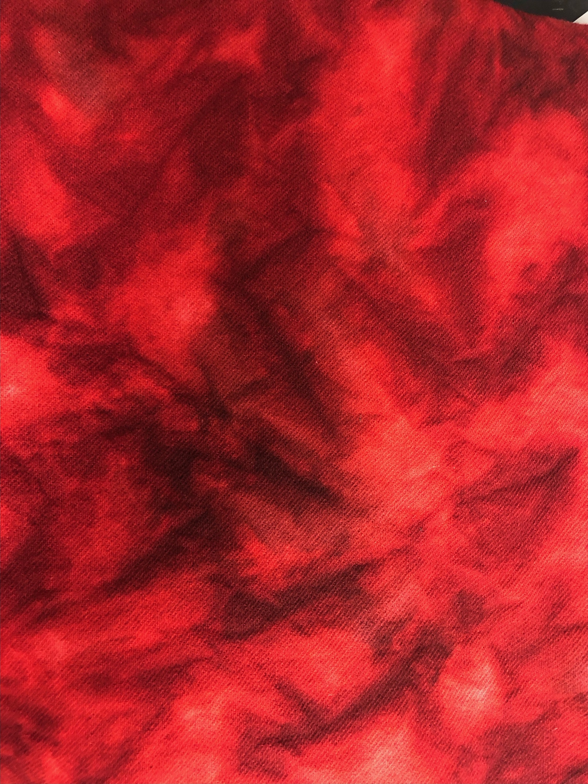 Hand Dyed Wool - Hearts A Fire