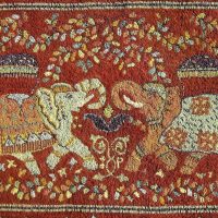 India,  36" x 48", A Sharon Smith Pattern