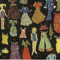 Paper Dolls, 24" x 35", A Sharon Smith Pattern