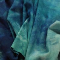 Hand Dyed Wool - Peacock Tail