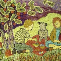 Picnic, 24" x 30", A Sharon Smith Pattern