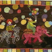 Circus Parade, 26" x 40", A Sharon Smith Pattern