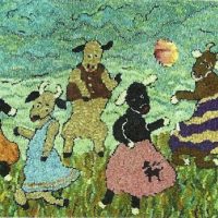 Dancing Cows, 24" x 35", A Sharon Smith Pattern