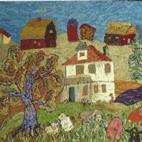 The Old Screen Door,  35" x 50", A Sharon Smith Pattern