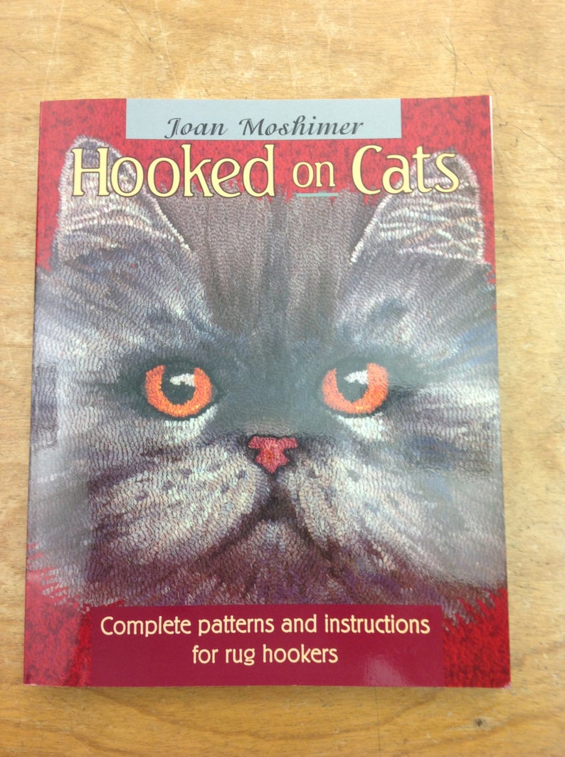 Book - Hooked On Cats by Joan Moshimer