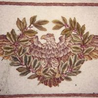 Ipswich Eagle, Ruth Hall Pattern, 36.5" x 59.5", H194