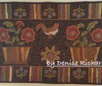 Sparhawk Primitive, A Ruth Hall Pattern, 36" x 65", H226