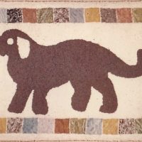 Farm Collie, pattern by Ruth Hall, 24" x 40" H186