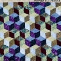 Babies Blocks, a Ruth Hall Pattern, H69, 27" x 42"