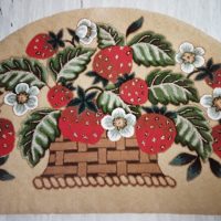 Strawberry Basket, Joan Moshimer Pattern, 25" x 42"  M357
