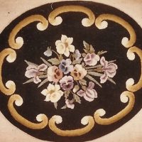 Cousin Lucy, pattern by Ruth Hall, 28" x 33", H701