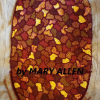 Broken Glass, Oval 29 x 47, by Joan Moshimer