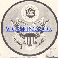 Great Seal of the United States 45" Round, a Joan Moshimer Pattern M117