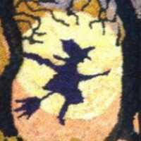 All Hallow's Eve - Witch - P is for Primitive Pattern