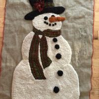 Charles, A Shutter Sitter and Charlotte's friend - P is for Primitive Pattern, 42 x 23