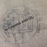 Holiday Greetings Tile, Joan Moshimer Studio, 10 inch round