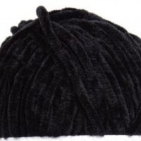 Velvet Yarn Fabulous Black to Hook with!