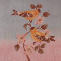 Dogwood Goldfinch M100, Joan Moshimer Pattern 16" x 20"