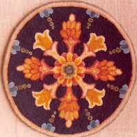 Orient Chair Seat MCS 151 Joan Moshimer Pattern 15" Round