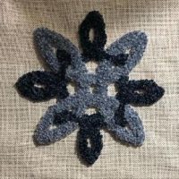 Celtic Snowflake - Celtic Heritage Series - pattern by P is for Primitive, 18 x 18