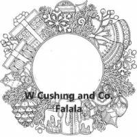 FaLala Table Topper Large, pattern by P is for Primitive, 35" round