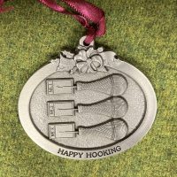 Ornament Our Exclusive 2021 Limited Edition, Happy Hooking Pewter Ornament