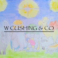 Gnome Nativity, 14" x 11", P is for Primitive