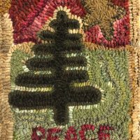 Peace Tree Tile, Pattern by Joan Moshimer, 9 x 12, MT 67