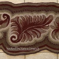 Nantucket Scrolling's OSV 74 Pearl McGown Pattern 25 x 52