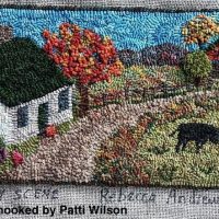 Country Scene #1, by Rebecca Andrews, 9" x 25", RA#605