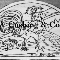 Rooster Half Round, 17 1/2 x 30, by Rebecca Andrews,  #RA 703
