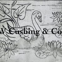 Swan Rug, 26 1/2 x 35 1/2, by Rebecca Andrews,  #RA 702