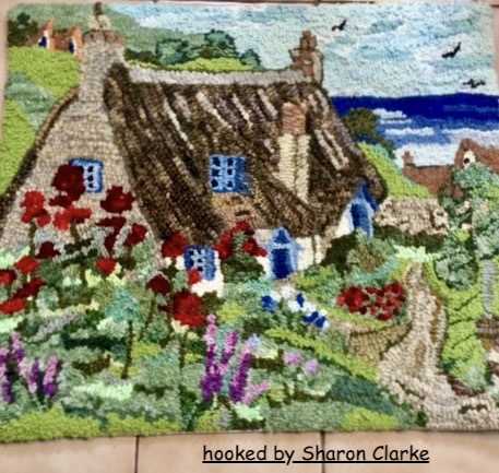 English Cottage By the Sea, based on the artwork of Alida Akers, 20 x 24 - Image 2