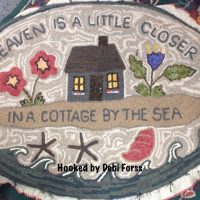 Sea Cottage, by Joan Moshimer M437A, 30 x 43 oval